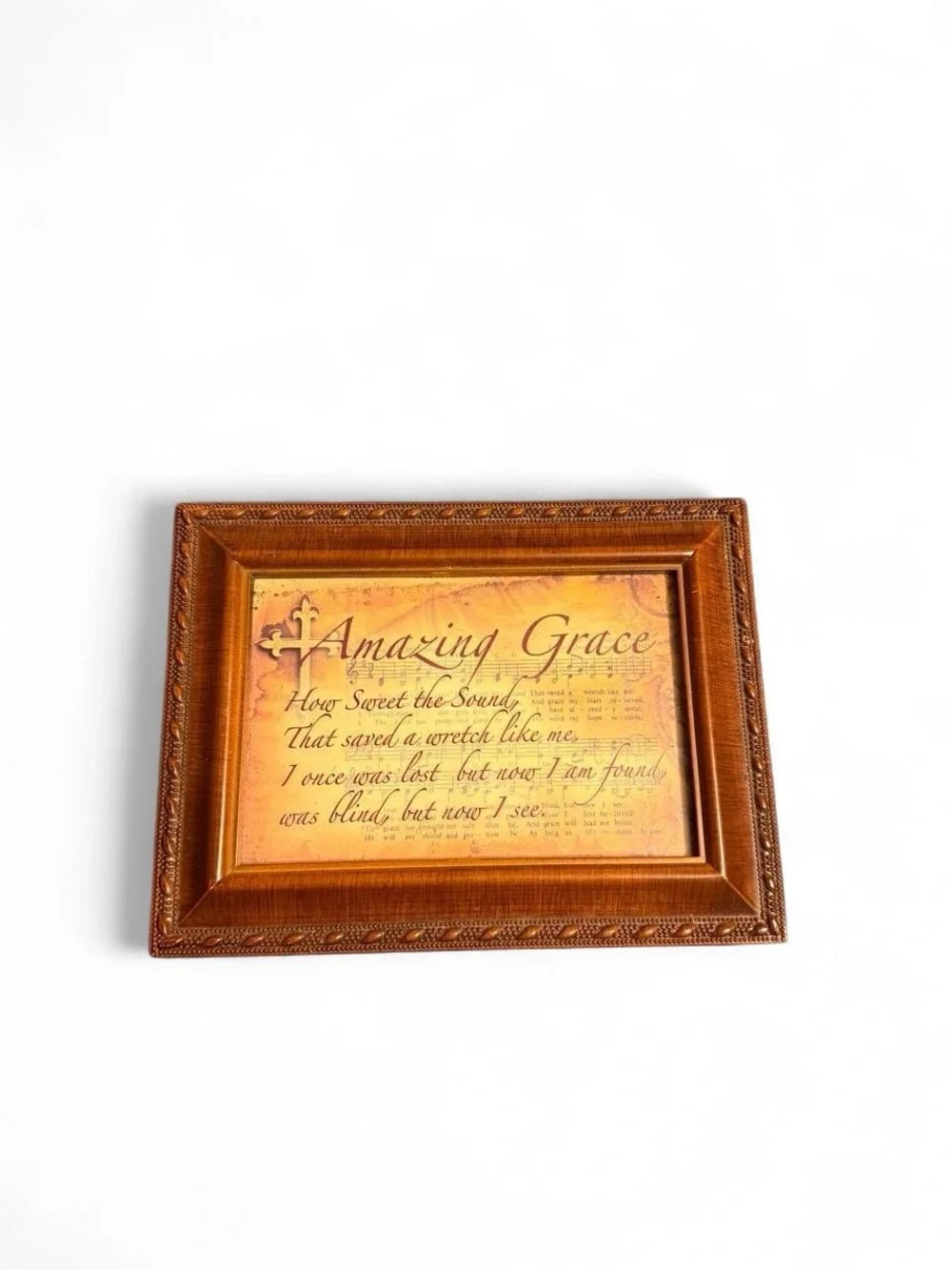 Amazing Grace Musical Jewelry Box